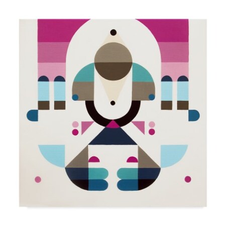 Trademark Fine Art Antony Squizzato 'Rainbow Island' Canvas Art, 35x35 ALI38203-C3535GG
